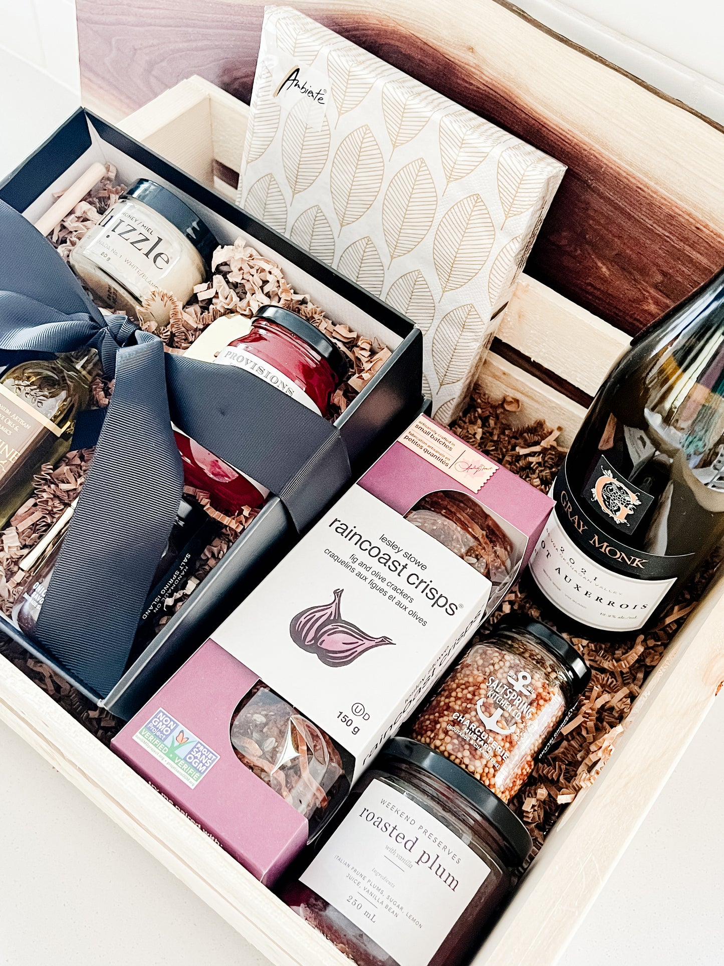 DELUXE CHARCUTERIE BOARD GIFT CRATE
